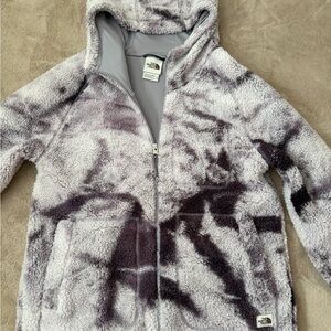 The North Face Women's Purple Fleece Hoodie